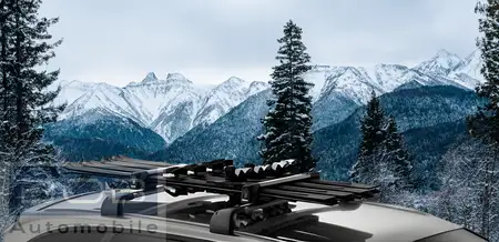 Orig. Renault Ski- und Snowboardtr&auml;ger bis zu vier Paar Ski oder zwie Snowbowrds