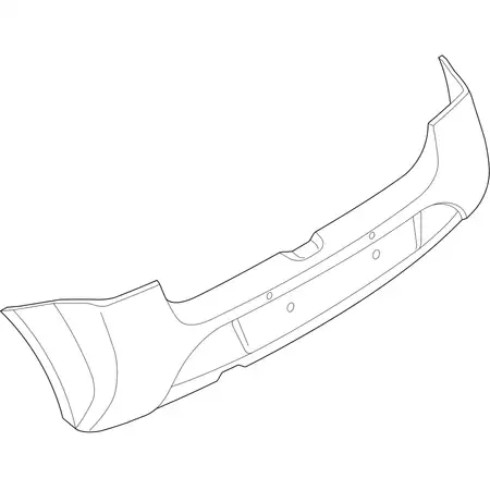 Orig. Renault Stossf&auml;ngerverkleidung 850109039r