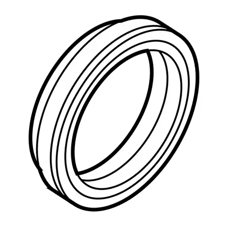 Orig. Renault Dichtring Getriebeeingangswelle 321133387r