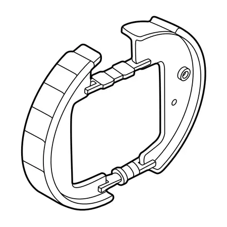 Orig. Toyota Bremsbackensatz 4 St&uuml;ck