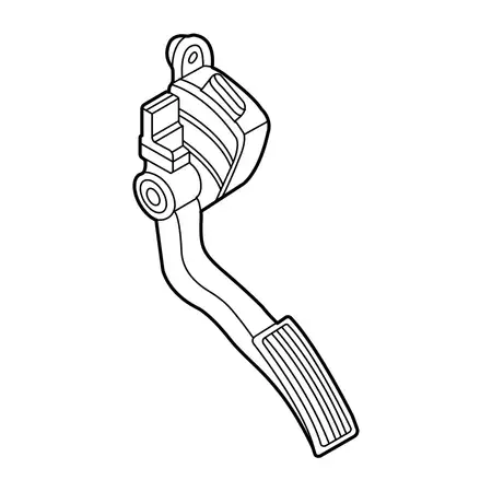 Orig. Hyundai Kupplungspedal Kompl. Mit Halter 328021j100