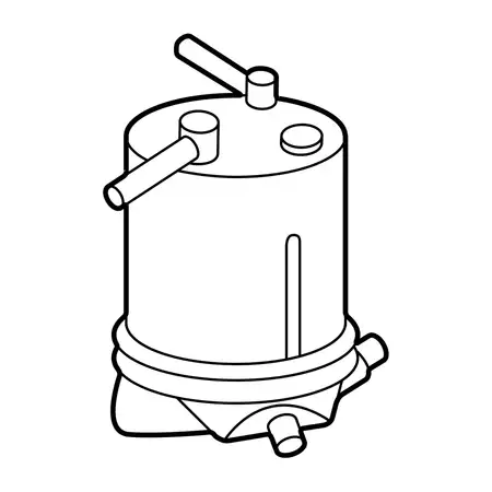Orig. Mazda Kraftstoffilter Y40120490b9a