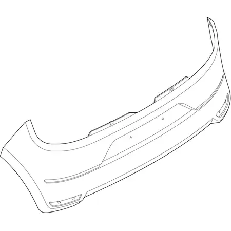 Orig. Renault Stossf&auml;ngerverkleidung 850220450r