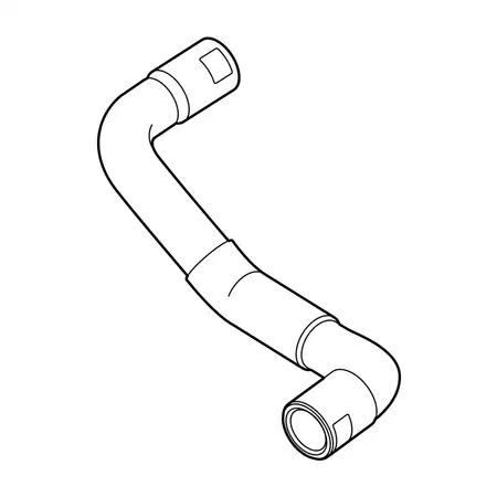 Orig. Renault K&uuml;hlerschlauch Oben 8200455782