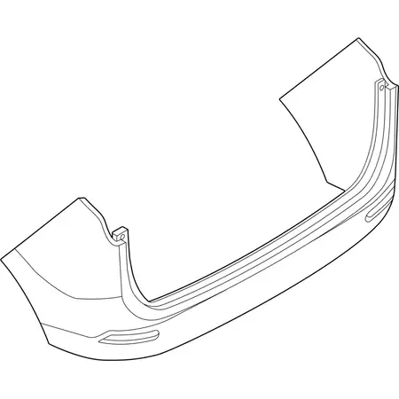 Orig. Renault Stossf&auml;ngerverkleidung 850224949r