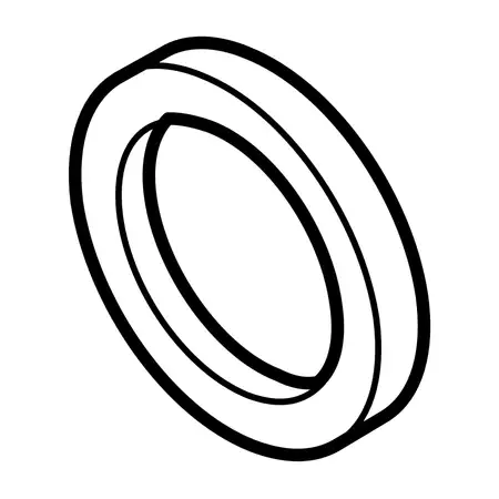 Orig. Toyota Kurbelwellendichtring (stirnrad)