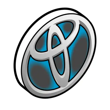 Orig. Toyota Firmenemblem