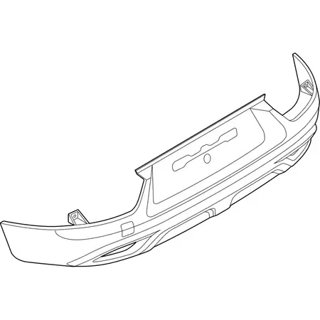 Orig. Renault Stossf&auml;ngerverkleidung 850b24424r