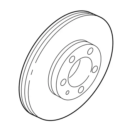 Orig. Renault Bremsscheibensatz 402065616r