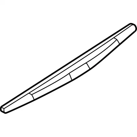 Orig. Fiat Scheibenwischerblatt Hinten 1635157780