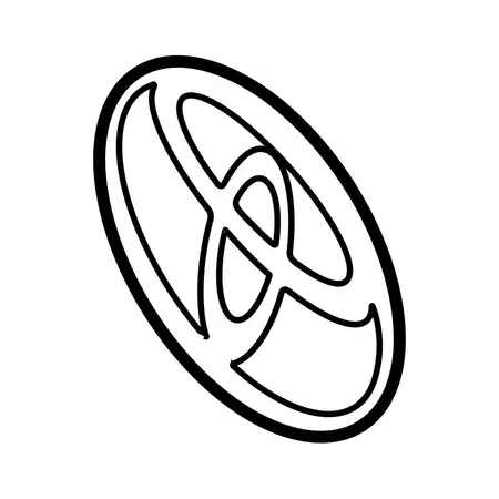 Orig. Toyota Emblem (stossf&auml;nger Vorn)