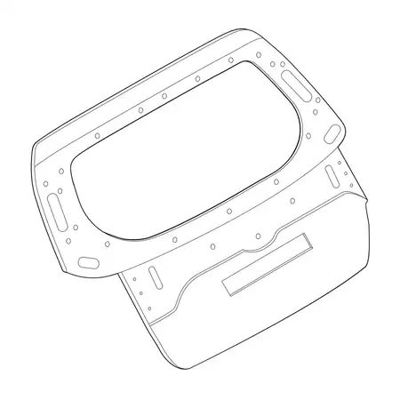 Orig. Toyota Heckklappe 67005k0030