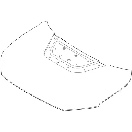 Orig. Hyundai Deckel Vorn 66400j9000