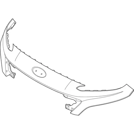 Orig. Hyundai Frontblende 86550j9ca0as