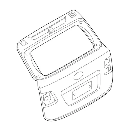 Orig. Toyota Heckklappe