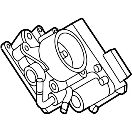 Orig. Toyota Drosselklappenstutzen