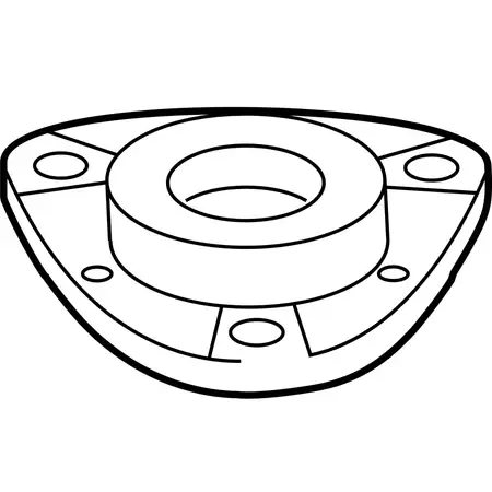 Orig. Renault Federbeinlager 543a02310r