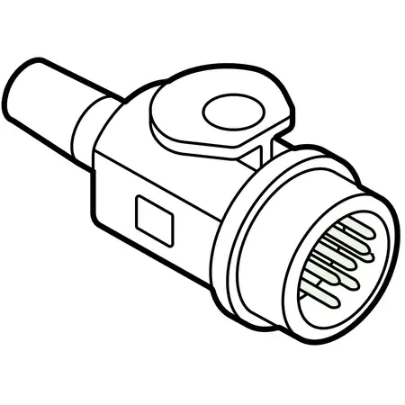 Orig. Toyota Steckdose Anh&auml;ngezugvorrichtung Pw5d00k006