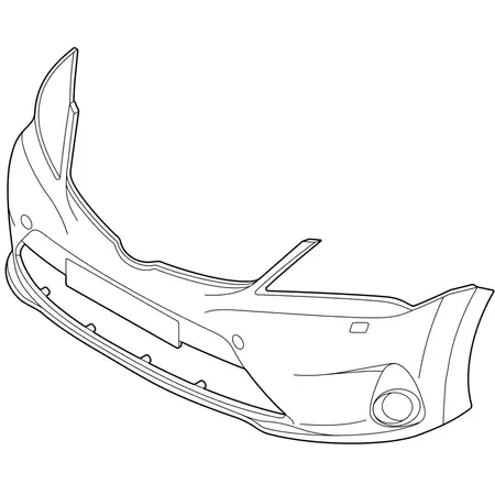Orig. Toyota Stossf&auml;nger Verkleidung