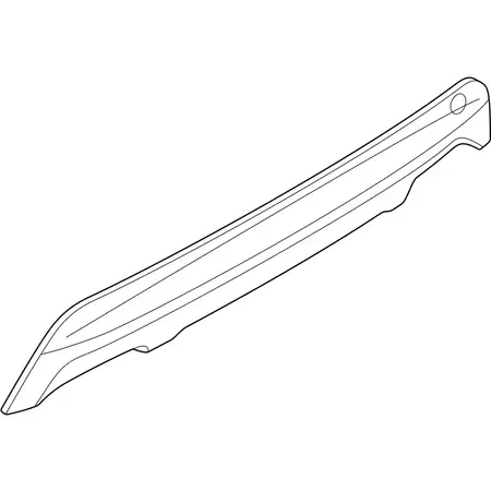 Orig. Hyundai Abdeckung Stossf&auml;nger 86665d7100