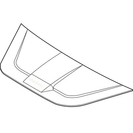 Orig. Hyundai Blende Hinten 86490j9ib0