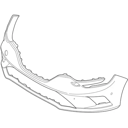 Orig. Renault Stossf&auml;nger Verkleidung 601980183r