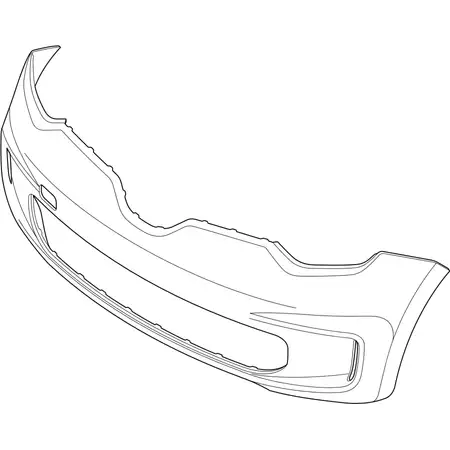 Orig. Renault Stossf&auml;nger Verkleidung 620221826r