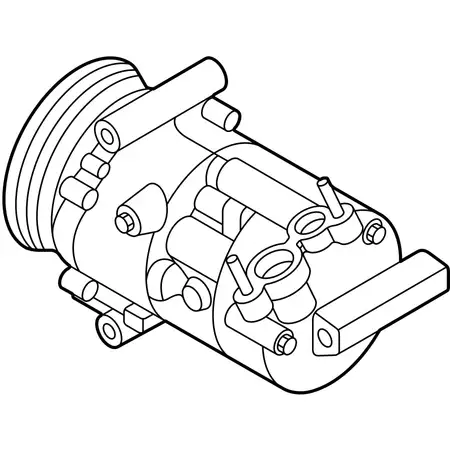 Orig. Renault Kompressor Klimaanlage 926006266r