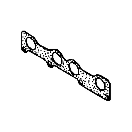 Orig. Renault Auspuffkr&uuml;mmerdichtung 8201059792