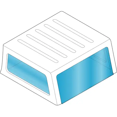 Orig. Toyota Hardtop Hinten Pw3b30k205a0