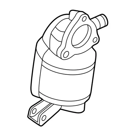 Orig. Hyundai Katalysator Partikelfilter 285002mdd0
