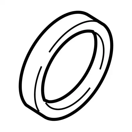 Orig. Toyota Kurbelwellendichtring (schwungrad) 90311w0011