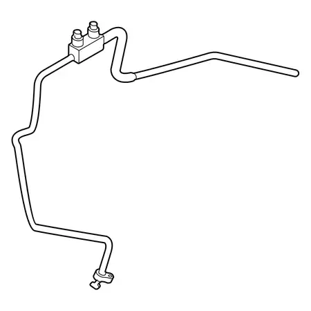 Orig. Toyota Schlauch Kondensator / Verdampfer 887060d400