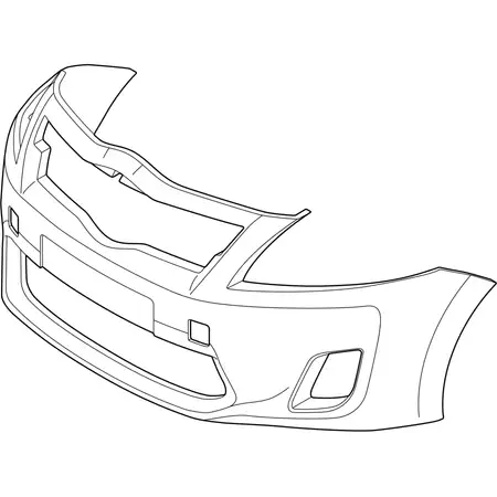 Orig. Toyota Stossf&auml;nger Verkleidung 521190z907