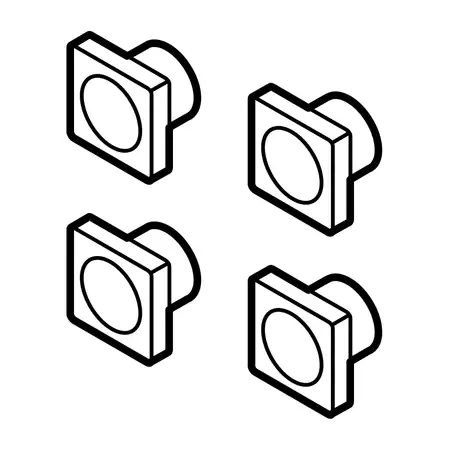 Orig. Land Rover Halter Abstand-sensor Vorne Vub503800lml