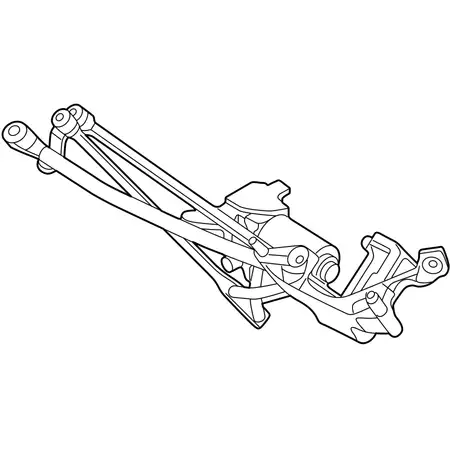 Orig. Renault Scheibenwischerbock Mit Motor 288002453r