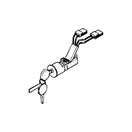 Orig. Renault Z&uuml;ndschloss/schliesszylinder 7701046639