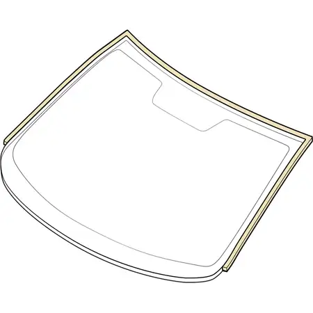 Orig. Mazda Frontscheibe Get&ouml;nt/heizb.m.regensensor Bhc163900b00