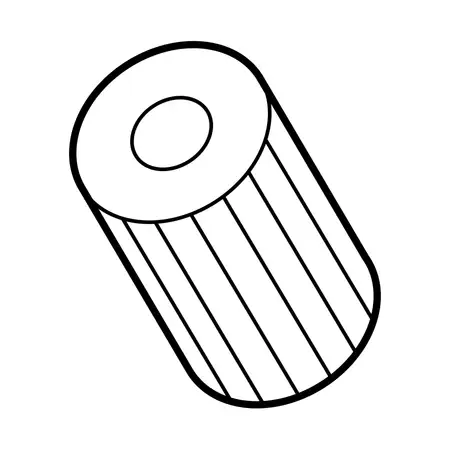 Orig. Hyundai &Ouml;lfiltereinsatz 263202u000