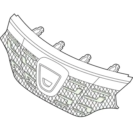 Orig. Renault K&uuml;hlergrill 623105273r