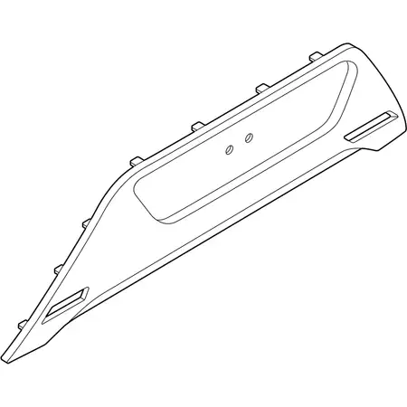 Orig. Toyota Abdeckung Stossf&auml;nger 521510h901