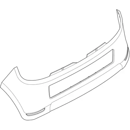 Orig. Renault Stossf&auml;ngerverkleidung 850224825r