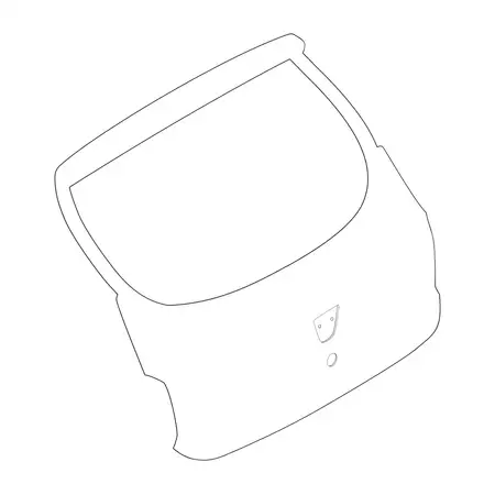 Orig. Renault Heckklappe 901003145r