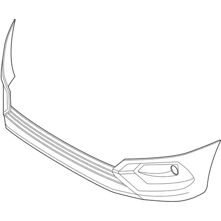 Orig. Toyota Stossf&auml;nger Verkleidung Unten