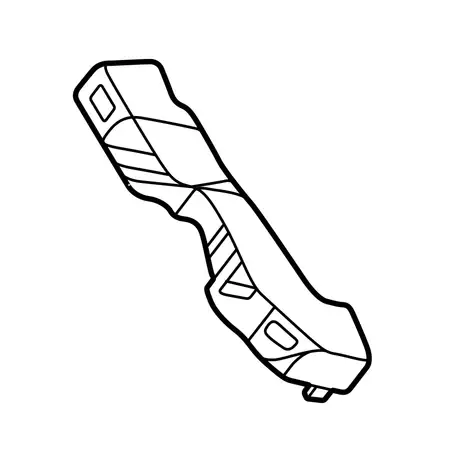 Orig. Renault Stossf&auml;ngerhalteplatte 620500787r