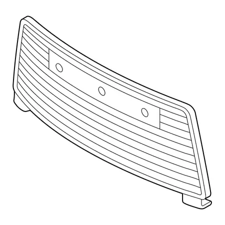 Orig. Toyota Luftgitter Unten 531120d250