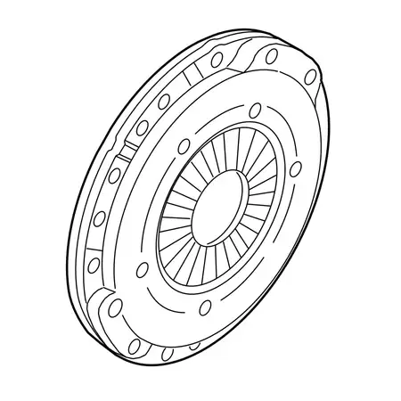 Orig. Toyota Kupplungsdruckplatte