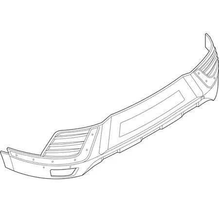 Orig. Renault Stossf&auml;ngerverkleidung 850724495r