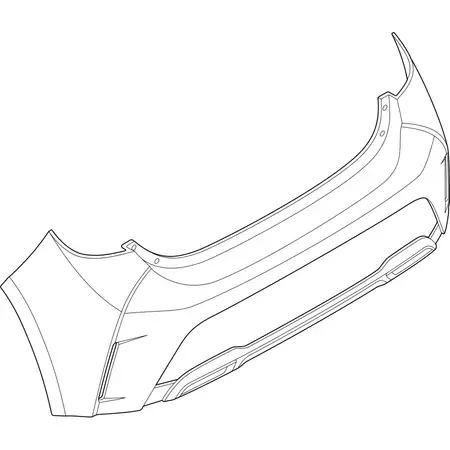 Orig. Toyota Stossf&auml;ngerverkleidung