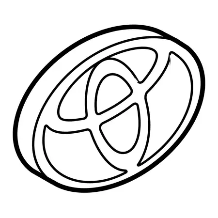 Orig. Toyota Firmenemblem